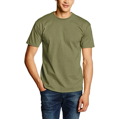 Abbildung von Fruit of the Loom Herren Valueweight Short Sleeve T Shirt, Green (Classic Olive), XL