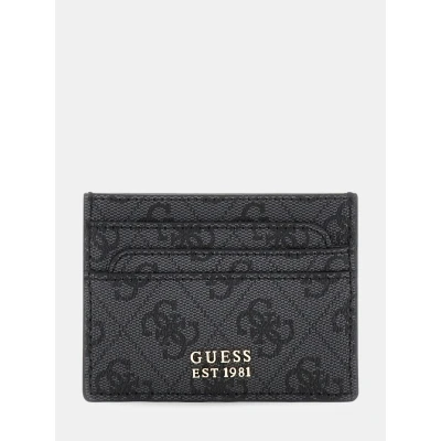 Abbildung von Guess Laurel Geldbörse, Damen, Größe: One Size, Coal logo