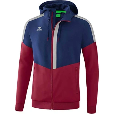 Abbildung von Erima Präsentationsanzug Squad Tracktop Jacke mit Kapuze Herren