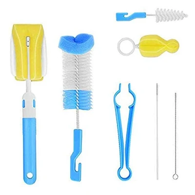 Abbildung von Flaschenbürste Baby, Baby Set, Babyflaschenbürsten Water Bottle Cleaning Brush, Brush Flaschenbürste, Flaschenbürsten Reinigungsbürste für Babyflaschen, Becher, Strohhalme