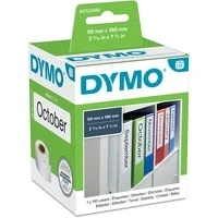 Abbildung von Dymo 99019 (S0722480) (59 mm x 190 mm) Schwarz bis weiß Etikett