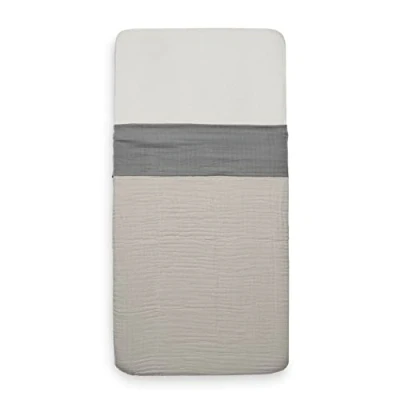 Abbildung von Laeken Cot 120x150cm Rundled Cotton Storm grau