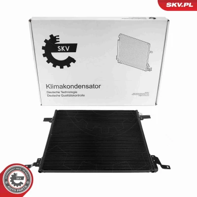 Abbildung von ESEN SKV 86SKV530 Klimakondensator ohne Trockner Aluminium 560mm MERCEDES BENZ: ML Klasse (W163) 270 CDI 2.7, 55 AMG 5.4, 500 5.0