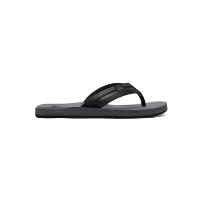 Abbildung von Quiksilver Carver Squish Zehentrenner, Herren, Größe: 40, Black/grey/black Kunststoff