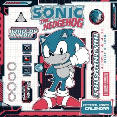 Abbildung von Sonic the Hedgehog 2025 Wandkalender: Original Danilo Kalender [Mehrsprachig] [Kalender] (Wall Kalender)