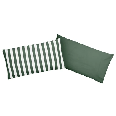 Abbildung von andas Kissenbezug &quot;Greta&quot;, (2 St., 2x 40x80), Kissenhülle mit Wendeoptik, OEKO TEX und Made in Green zertifiziert