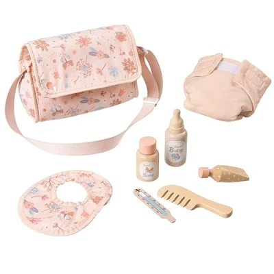 Abbildung von howa Puppen Wickeltasche miniflowers, (8 tlg)