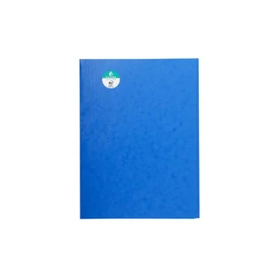 Abbildung von Exacompta 56407E Premium Einschlagmappe. Made in Germany. Aus extra starkem Colorspan Karton mit 3 Innenklappen und 2 Gummizügen DIN A4 Juris Mappe Sammelmappe für Büro Schule blau