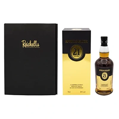 Abbildung von Springbank 21 Jahre Single Malt Scotch Whisky Release 2022 0,7 l 46% als Geschenkset mit Präsentbox by Reichelts