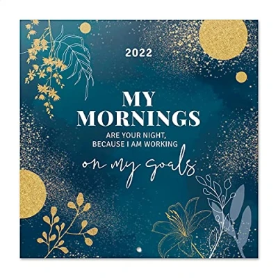 Abbildung von Grupo Erik Gliiter Gold Dreams Kalender 2022 Wandkalender Groß für 16 Monate