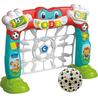 Abbildung von Clementoni® Lernspielzeug Baby Clementoni, Interaktives Fußballtor, mit Licht u. Sound, Made in Europe, FSC® schützt Wald weltweit