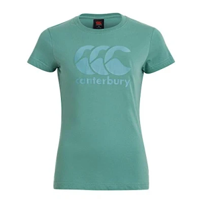 Abbildung von Canterbury Damen CCC Logo T Shirt, Ölblau, 8