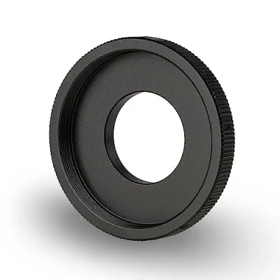 Abbildung von Walimex pro T2 Adapter für C Mount Adapterring mit manuellem Fokus, einfache Handhabung, Objektiv Anschlussring