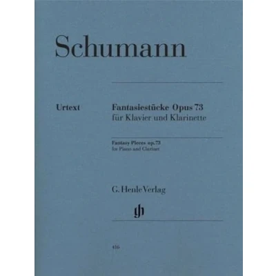 Abbildung von Fantasiestuecke für Klavier und Klarinette op. 73: Besetzung: (G. Henle Urtext Ausgabe)