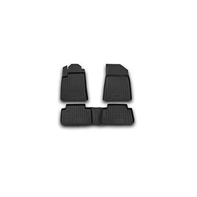 Abbildung von Element Gummimatten Passgenaue Fußmatten Citroen C5 2001 2008 4tlg, Schwarz