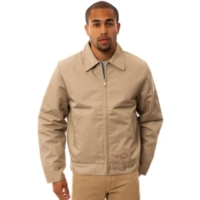 Abbildung von Dickies Herren Gefütterte Eisenhower Bluse Langarm Jacke Gr. XXXL, khaki