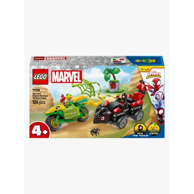 Abbildung von 11198 Marvel Spidey und seine Super Freunde Actionspaß mit Spin Electro in ihren Dino Flitzern, Konstruktionsspielzeug