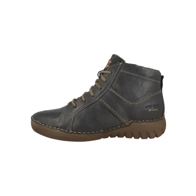 Abbildung von Josef Seibel Schnürstiefelette, Damen, Größe: 37, Blue Schuhe