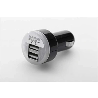 Abbildung von SW MOTECH Doppel USB Ladebuchse für Zigarettenanzünder 2.000 mA. 12 V
