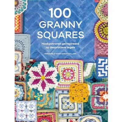 Abbildung von Forte Boek 100 Granny Squares haakpatronen tegels Sarah Callard (02 24)