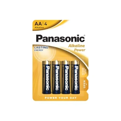 Abbildung von Panasonic LR 6 PAP Alkali Mignon AA Batterie 1,5V (4 Stück)