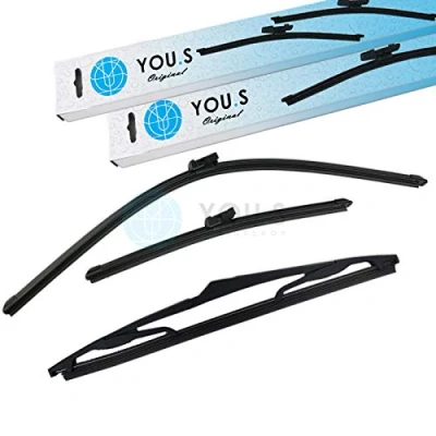 Abbildung von YOU.S SCHEIBENWISCHER SET VORNE + HINTEN 650 380 300 mm (3 Stück)