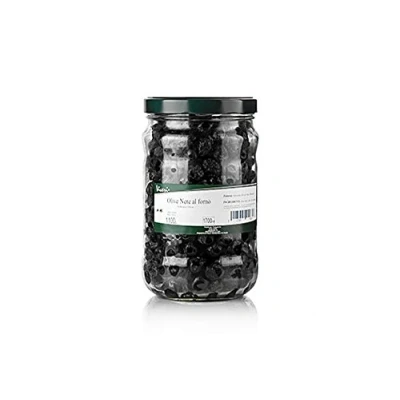 Abbildung von Schwarze Oliven, mit Kern, getrocknet, al Forno (aus dem Ofen), 1,1 kg
