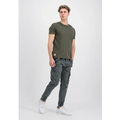 Abbildung von Alpha Industries USN Blood CHIT Tshirt print, Herren, Größe: Large, Dark olive