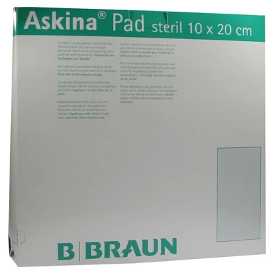 Abbildung von Askina Pad Wundauflage 10x20 cm nicht ha 100 St