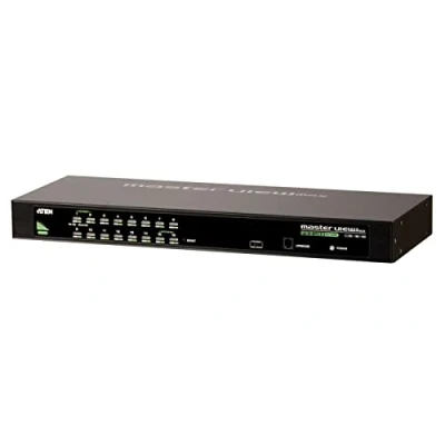 Abbildung von ATEN CS1316, 2048 x 1536 Pixel, Rack Einbau, 6,6 W, 1U, Schwarz