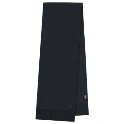 Abbildung von BOSS Akaio Unisex Schal, Größe: One Size, Dark blue