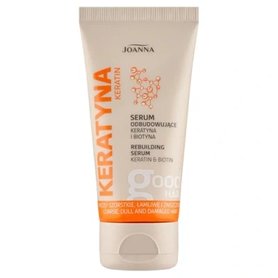Abbildung von JOANNA Keratin Haarserum 100ml Reparierendes Serum Für geschädigtes &amp; trockenes Haar Glättung, Stärkung Pflege ohne Beschweren glanzloses brüchiges