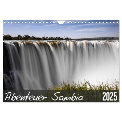 Abbildung von Abenteuer Sambia (Wandkalender 2025 DIN A4 quer), CALVENDO Monatskalender