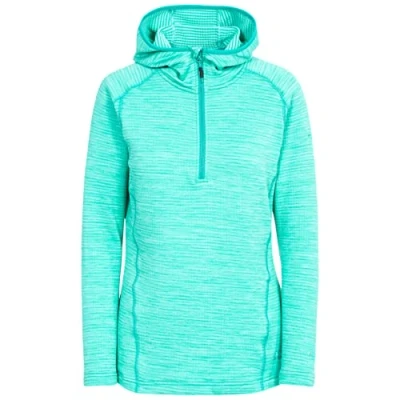 Abbildung von Trespass Damen Warmes Fleecejacke Mit Kapuze Romina, Lagoon Marl, XL, FAFLFLN10007_LAMXL