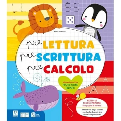 Abbildung von Prelettura prescrittura precalcolo. Protezione animali. Per la Scuola materna