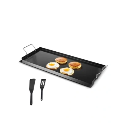 Abbildung von VEVOR Flache Grillplatte Grillpfanne Karbonstahl BBQ Kochgeschirr 812x310mm