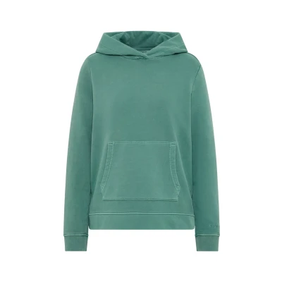 Abbildung von Cecil Garment DYED Kapuzenpullover, Damen, Größe: XS, Grün