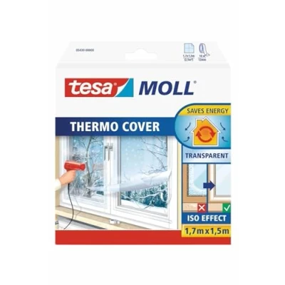 Abbildung von tesa Türbodendichtung Moll Fenster Isolierfolie Thermo Cover 1,7 x