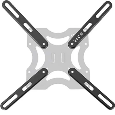 Abbildung von VIVO Stahl VESA Verlängerung MOUNT Adapter Halterungen für Bildschirme 32 bis 55 Zoll LCD LED TV Umbau Platte Kit 400 x mm, AD400B