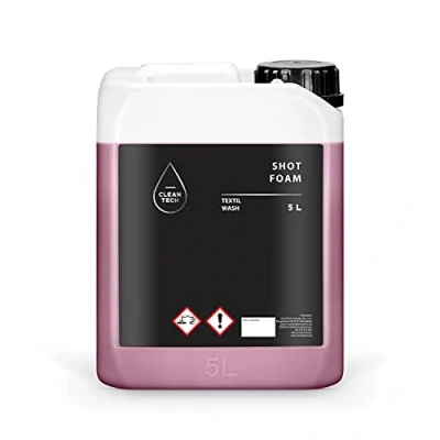 Abbildung von BENBOW Stoffreiniger Shot Foam Teppichreiniger Sitzreiniger Autoreiniger Auto Reinigungsmittel (CLEANTECH CO 5L)
