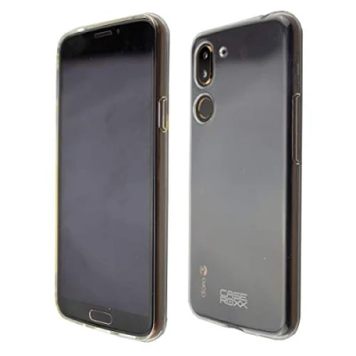 Abbildung von caseroxx TPU Hülle für Doro 8080, Tasche (TPU in weiß transparent)