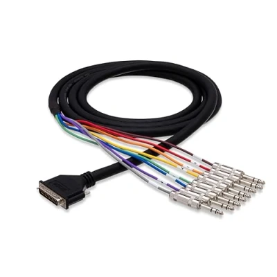 Abbildung von Hosa DTP 802, Balanced Snake, DB25 to 1/4 in TRS, 2 m