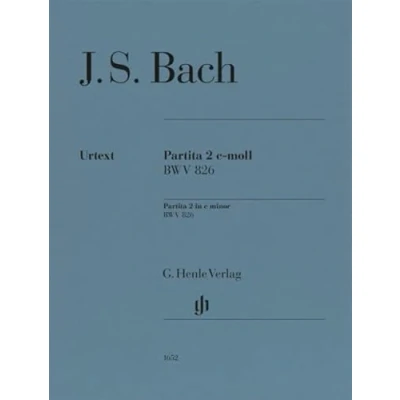 Abbildung von Partita Nr. 2 c moll BWV 826: Besetzung: Klavier zu zwei Händen (G. Henle Urtext Ausgabe)