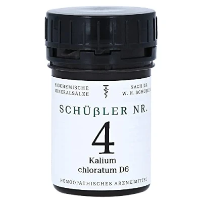 Abbildung von Schüssler NR.4 Kalium chloratum D 6 Tabl 200 St