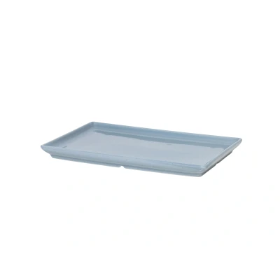 Abbildung von Broste Copenhagen Eli Soft Blue Teller eckig 20 cm
