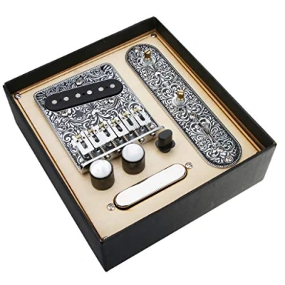 Abbildung von Ersatz für vorverdrahtete Steuerplatten Brücke Telecaster