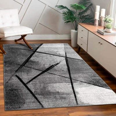 Abbildung von Paco Home Teppich &quot;Mondial 113&quot;, rechteckig, Kurzflor, modernes abstraktes Design