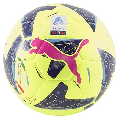 Abbildung von PUMA Orbita Serie a Hyb Spielbälle, Lemon Tonic Navy Blue Sunset Glow, 3