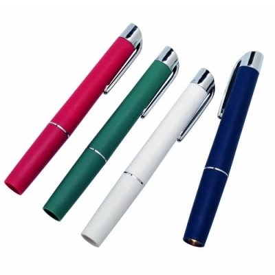 Abbildung von Timesco D85.020 Taschenlampe im Stiftformat, mit Batterien, wiederverwendbar, Weiß