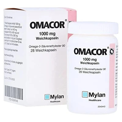 Abbildung von Omacor 1.000 mg Weichkapseln 28 St